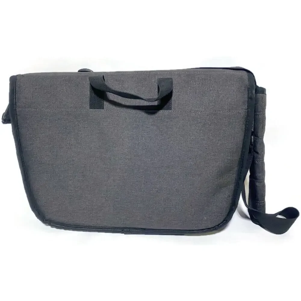 OGIO Laptop Messenger Bag Gray 16x11 Padded Shoulder Work School Travel